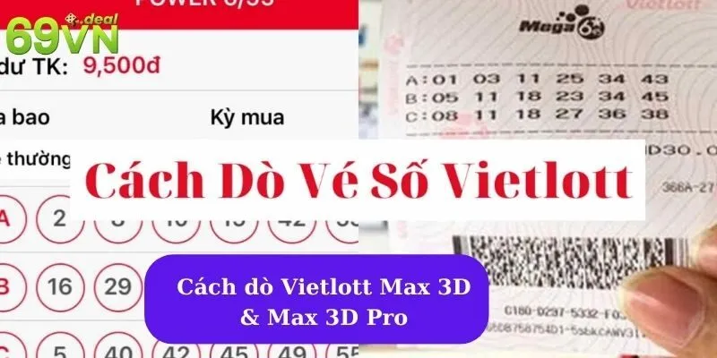 Cách Dò Vietlott Chuẩn Xác Và Hiệu Quả Nhất 6 Cách dò Vietlott Max 3D & Max 3D Pro